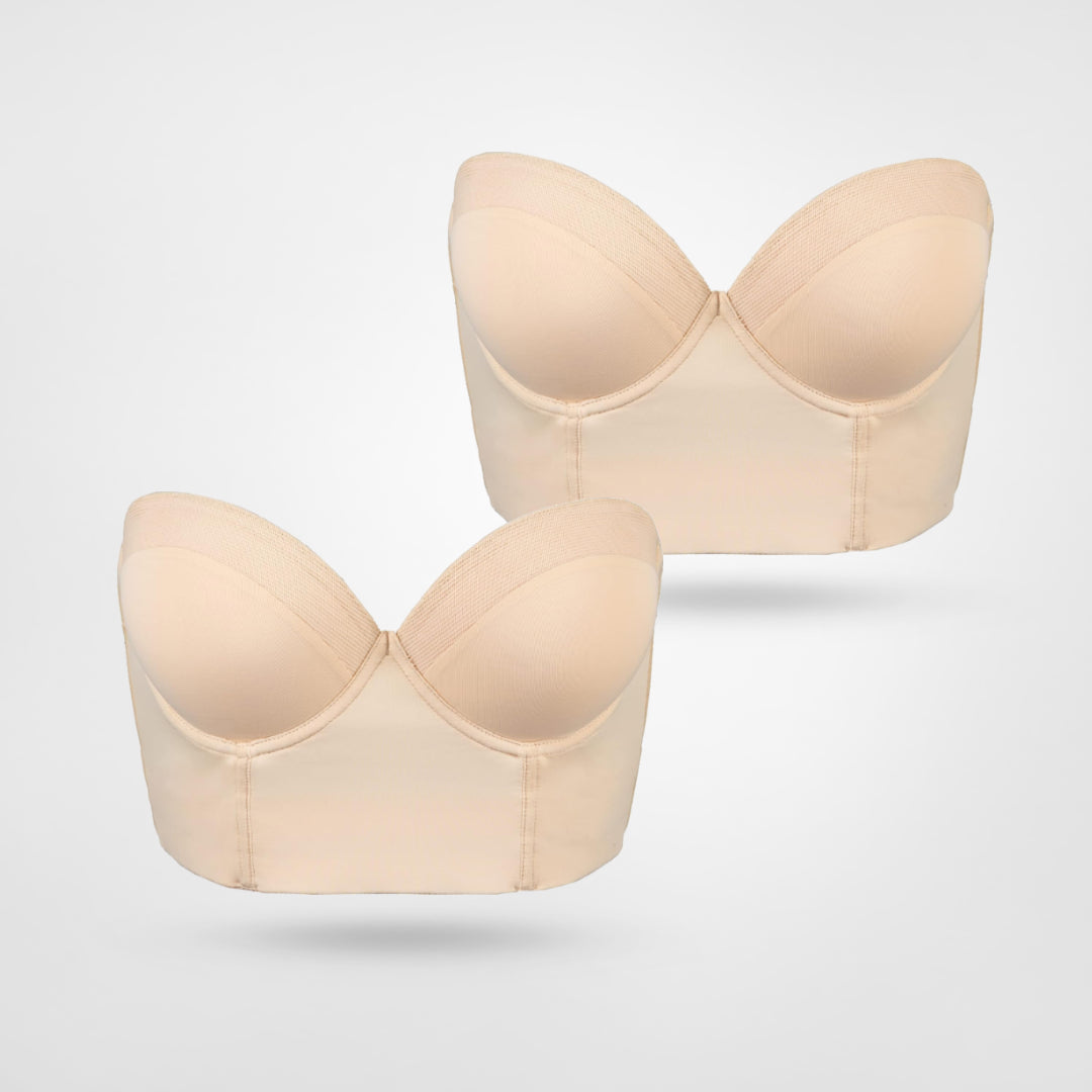 PeachyBra™ | Stropløs bh med lav ryg 1+1 Gratis