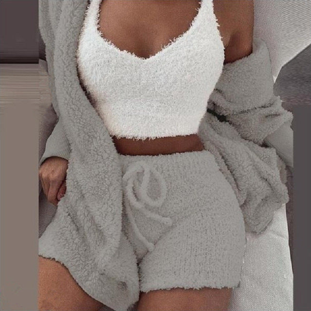 Cozy™ strikket outfit