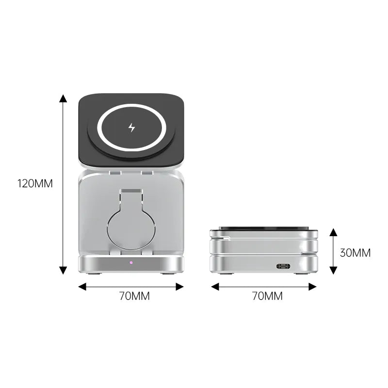 DockingPro | 3-i-1 opladningsstation